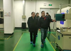 澗西區(qū)委書記、高新區(qū)黨工委書記謝峰到麥斯克電子調(diào)研慰問